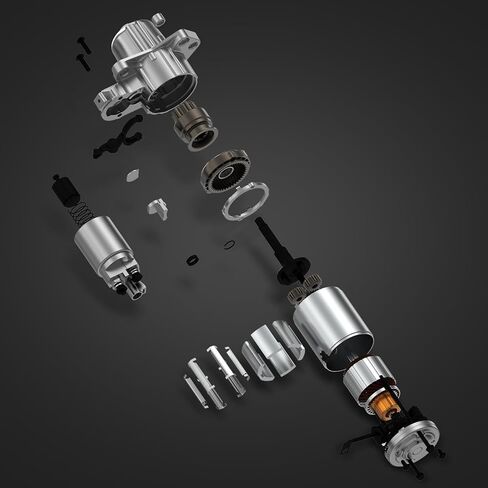 Oktiger New Starter Motor Fit for Ford Explorer 11-19, Edge 07-18, Flex 09-19, Taurus 08-19,for Lincoln MKZ 13-16, MKX 07-18, MKS 09-16, MKT 10-19, 3.5L 3.7L, 12V 1.4KW 10T CCW,OE:8G1Z-11002-B 6692N in Kuwait