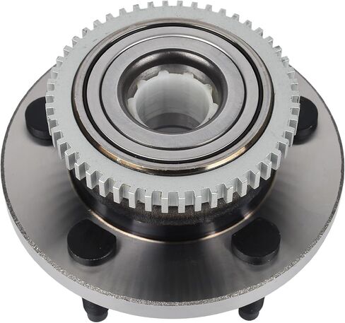 KUSATEC 513221 محمل العجلة الأمامية ومجموعة المحور متوافقة مع 2005-2007 Avanti، 2005-2014 Ford Mustang، 5 براغي العروة مع ABS in Saudi Arabia
