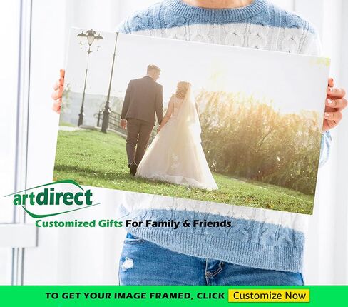 تأطير ArtDirect المخصص لصورتك أو أعمالك الفنية - قم بتحميل أي صورة وسنقوم بطباعتها وتأطيرها لك - اختر الحجم والإطار والأسلوب الخاص بك مع خيارات تأطير مخصصة - قماش مطبوع أو معدني in Kuwait