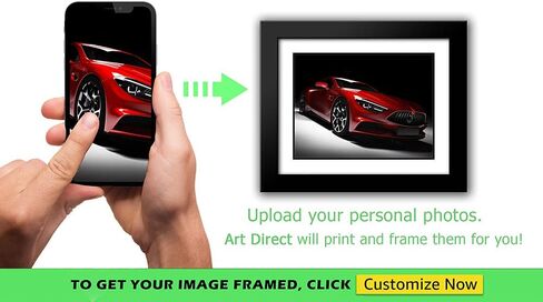 تأطير ArtDirect المخصص لصورتك أو أعمالك الفنية - قم بتحميل أي صورة وسنقوم بطباعتها وتأطيرها لك - اختر الحجم والإطار والأسلوب الخاص بك مع خيارات تأطير مخصصة - قماش مطبوع أو معدني in Kuwait