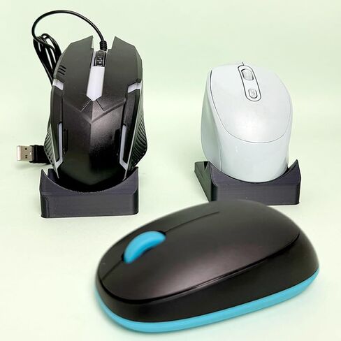 Mouse Stand Mouse Desktop Stand Stable for Hands Freely Use Enhances Desk Tidiness for Various Mouse Models in Saudi Arabia