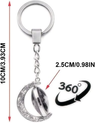 سلسلة مفاتيح تذكارية إيطالية مكونة من قطعتين، قلادة من الزجاج الكريستالي لبرج بيزا المائل، حلقة مفاتيح من سبيكة الزنك المجوفة على شكل هلال، هدية سفر إيطالية للرجال والنساء in Kuwait