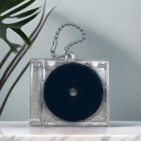 10 قطعة كيرينغ الاكريليك التذكارية مصغرة ألبوم المفاتيح حلية تذكارية حقيبة ظهر أنيقة قلادة لمحبي الموسيقى in Kuwait