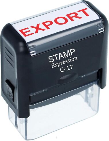 StampExpression - Export Office Self Inking Rubber Stamp - Red Ink (A-5895) in Saudi Arabia