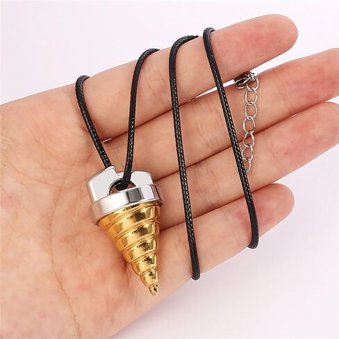 Gurren Simon Core Necklace Drill Pendant Necklace-Anime Cosplay Jewelry Accessories Merch-Gift for Anime Fans in Kuwait