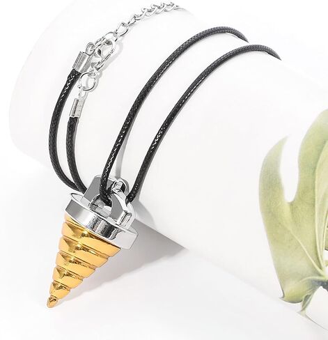 Gurren Simon Core Necklace Drill Pendant Necklace-Anime Cosplay Jewelry Accessories Merch-Gift for Anime Fans in Kuwait