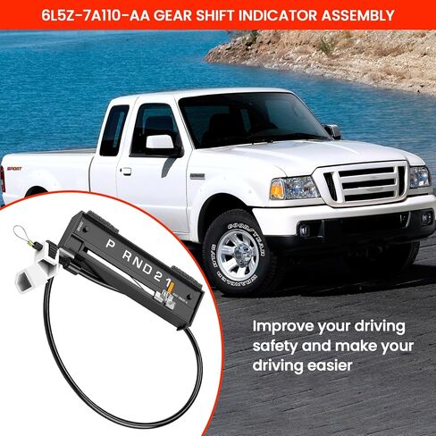 YCLL Gear Shift Indicator Assembly Fits for Ford Ranger 2004 2005 2006 2007 2008 2009 2010 2011, Replacement 6L5Z-7A110-AA 6L5Z7A110AA in Kuwait
