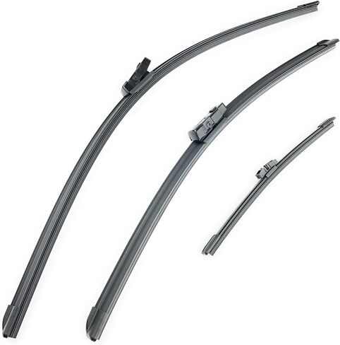 Genuine 2020-on New Range Rover Evoque Front + Rear Wiper Blade Set LR114645 + LR114646 + LR117659 in Saudi Arabia