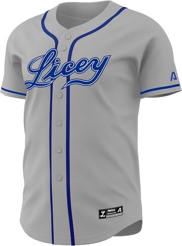 Arrieta Men's Classic LIDOM Baseball Jersey, Official Tigres del Licey, Moisture-Wicking Polyester, 2025-2026 Season in Saudi Arabia