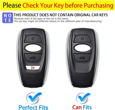 لغطاء Subaru Key Fob الناعم من مادة TPU مع حامل حافظة مفاتيح سلسلة المفاتيح حماية 360 درجة متوافق مع Subaru Forester CrossTrek Outback WRX Ascent BRZ Impreza Legacy، أزرق in Kuwait