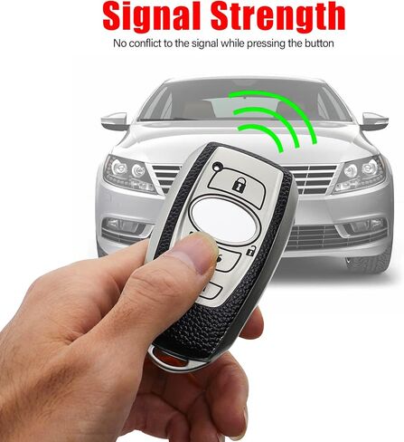 لغطاء Subaru Key Fob الناعم من مادة TPU مع حامل حافظة مفاتيح سلسلة المفاتيح حماية 360 درجة متوافق مع Subaru Forester CrossTrek Outback WRX Ascent BRZ Impreza Legacy، أزرق in Kuwait