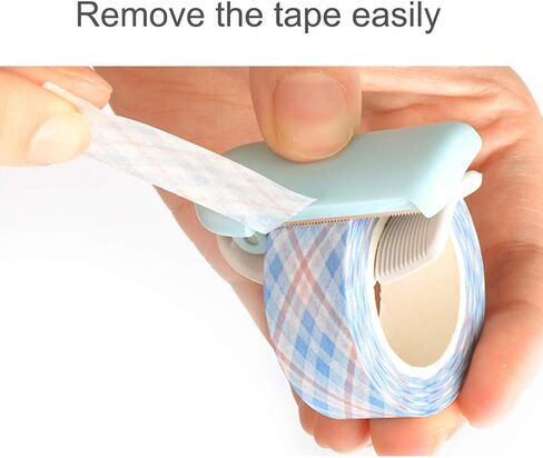 Washi Tape Cutter Set of 3, Mini Tape Dispenser, Portable Handy Masking Tape Cutting Tool, Cute Washi Cutter Clip for Home Office School (Random Color) in Saudi Arabia