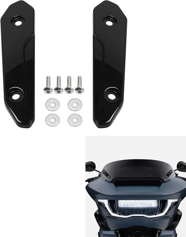 TCMT Vivid Black Windshield Side Trims Fit For Harley CVO Road Glide FLTRXSE 2023-2025 23 24 25 in Saudi Arabia