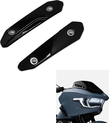 TCMT Vivid Black Windshield Side Trims Fit For Harley CVO Road Glide FLTRXSE 2023-2025 23 24 25 in Saudi Arabia