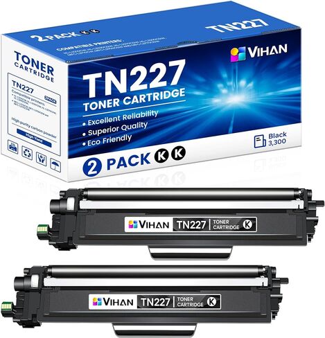 TN850 TN-850 High Yield Toner Cartridge Replacement for Brother TN850 TN 850 TN850BK Toner HL-L6200DW MFC-L5850DW MFC-L5900DW MFC-L5700DW Printer Ink (TN8502PK, Black) in Saudi Arabia