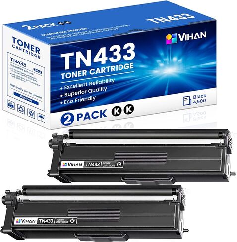 TN850 TN-850 High Yield Toner Cartridge Replacement for Brother TN850 TN 850 TN850BK Toner HL-L6200DW MFC-L5850DW MFC-L5900DW MFC-L5700DW Printer Ink (TN8502PK, Black) in Saudi Arabia