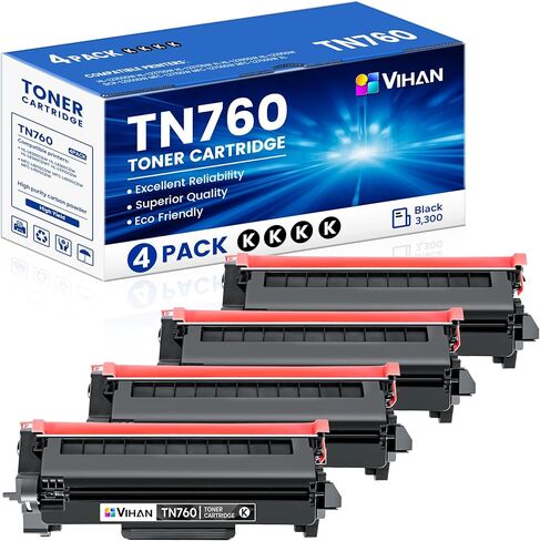TN850 TN-850 High Yield Toner Cartridge Replacement for Brother TN850 TN 850 TN850BK Toner HL-L6200DW MFC-L5850DW MFC-L5900DW MFC-L5700DW Printer Ink (TN8502PK, Black) in Saudi Arabia