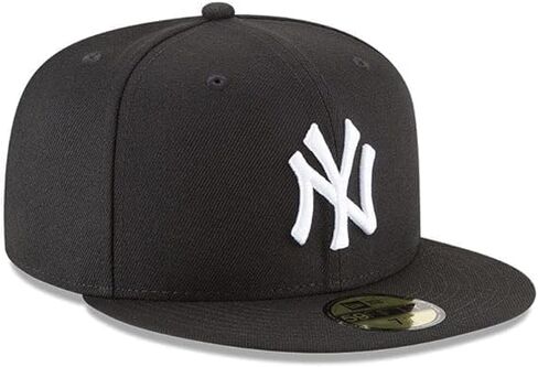 Newera 59FIFTY Hat Yankees Flat Visor 5950 Men's Women's NYY Major League Adult MLB Team NEWERA 59FIFTY in Saudi Arabia