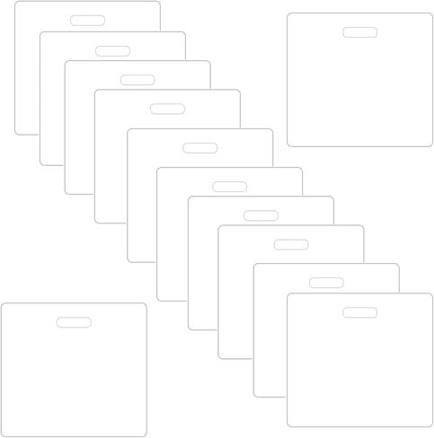 12 قطعة من شارة الأكريليك، شارة بادي بادي، 3.09 × 3.37 بوصة زخرفة طبية من الأكريليك لموظفي المكتب، المعلم، الممرضة، موظف الاستقبال، تكنولوجيا المختبر in Kuwait