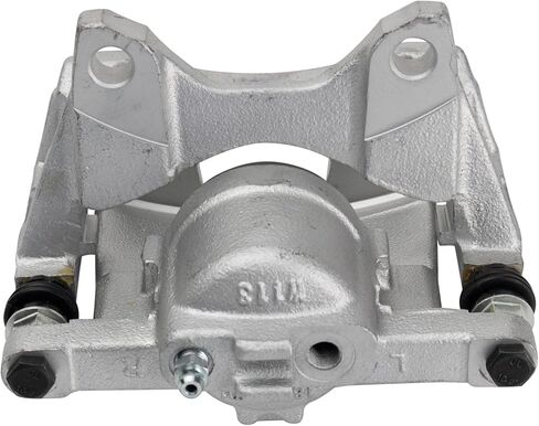 TRQ Rear Brake Pad and Rotor Set Semi Metallic Drilled Slotted G Coated Rotors Calipers Compatible with 2007-2017 Jeep Wrangler 2018 Wrangler JK in Saudi Arabia