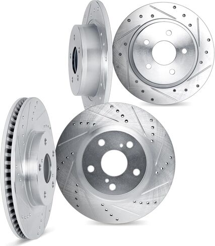 دوارات الفرامل لشركة الاحتكاك الديناميكي لـ 1991-1995 أكيورا ليجند؛ 1996-1998 أكورا آر إل; 1995-1998 هوندا أوديسي | دوارات فرامل قرصية مشقوقة أمامية وخلفية| الفرامل والدوارات in Kuwait