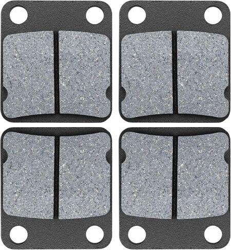 Front and Rear Brake Pads for Yamaha Grizzly 350 400 450 YFM400 YFM450 Kodiak 400 450 Warrior 350 Wolverine 350 450 Blaster 200 Big Bear 250 Banshee 350 YFZ350 YFZ 350 in Kuwait