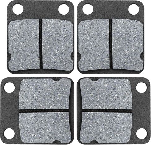 Front and Rear Brake Pads for Yamaha Grizzly 350 400 450 YFM400 YFM450 Kodiak 400 450 Warrior 350 Wolverine 350 450 Blaster 200 Big Bear 250 Banshee 350 YFZ350 YFZ 350 in Kuwait