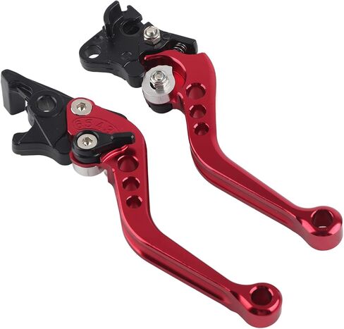 Motorcycle Modification CNC Aluminum Clutch Brake Lever EyeCatching Design Fit for Owners (Red) in Saudi Arabia