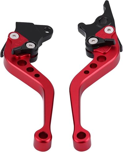 Motorcycle Modification CNC Aluminum Clutch Brake Lever EyeCatching Design Fit for Owners (Red) in Saudi Arabia