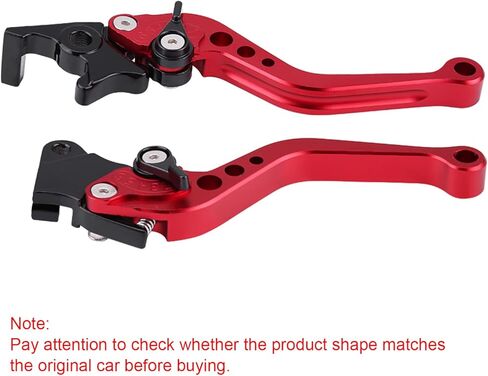 Motorcycle Modification CNC Aluminum Clutch Brake Lever EyeCatching Design Fit for Owners (Red) in Saudi Arabia