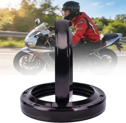 4PCS Fork Seals and Dust Seal Kit for Motorcycle, Front Fork Oil Seal Wiper Replacement Set for Honda Shadow VLX 600 VT600 1988-2008 Nighthawk 700S CB700SC 1984-1986, Engine Accessories in Kuwait