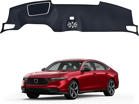 Dash Cover Compatible with 2023-2025 2026 Honda Accord with HUD Dashboard Cover Mat Non-Slip Pad Carpet Sunshield Protector,Without HUD Accessories Custom Fit for Accord in Kuwait
