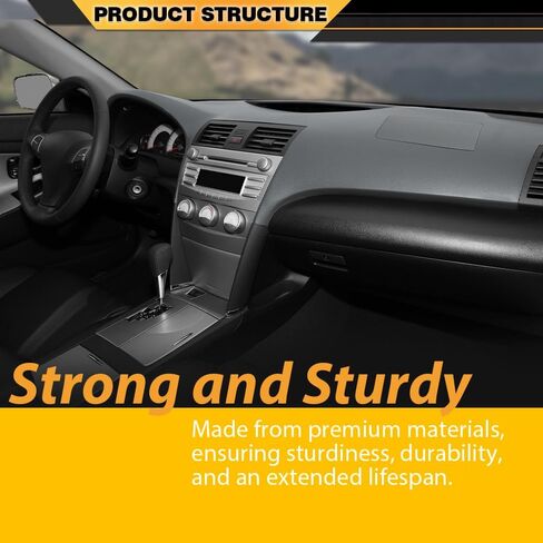 Dashboard Cap Cover Compatible with Toyota Camry 2007 2008 2009 2010 2011 Gray Dashboard Cap Replacement TPE Material in Saudi Arabia