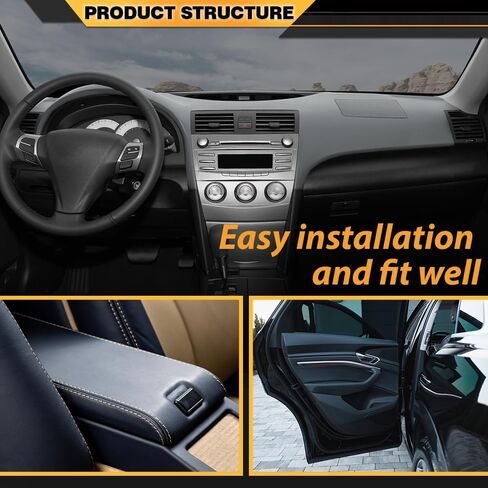 Dashboard Cap Cover Compatible with Toyota Camry 2007 2008 2009 2010 2011 Gray Dashboard Cap Replacement TPE Material in Saudi Arabia
