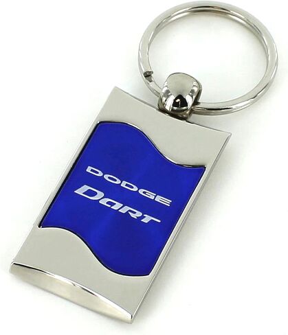 AU-TOMOTIVE GOLD Rectangular Wave Key Fob for Dodge Dart (Blue) in Saudi Arabia