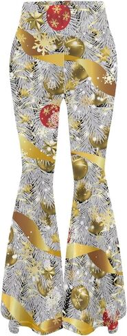 Amzbeauty Yoga Flare Pants Tummy Control High Waist Bell Bottom Bootcut Workout Yoga Pants for Women in Kuwait