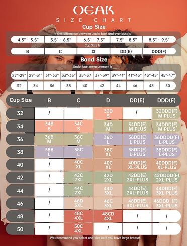 OEAK Womens Wireless Bras V Mesh Black XL & Comfortable Support Bras Coffee XL in Kuwait