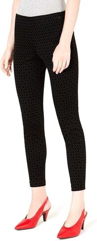 Maison Jules | Flocked Plaid Pants | Diamond Flocked | XXL in Saudi Arabia