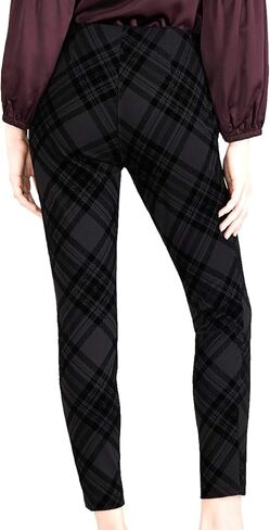 Maison Jules | Flocked Plaid Pants | Diamond Flocked | XXL in Saudi Arabia