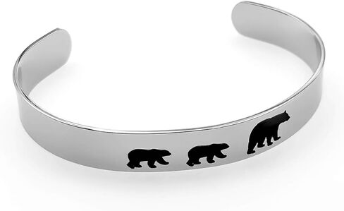 هدية عيد الأم - الأم، الأم، الأم، الدب الأم...، سوار من الفضة أو الذهب أو الذهب الوردي، عيد الأم، عيد الحب in Kuwait