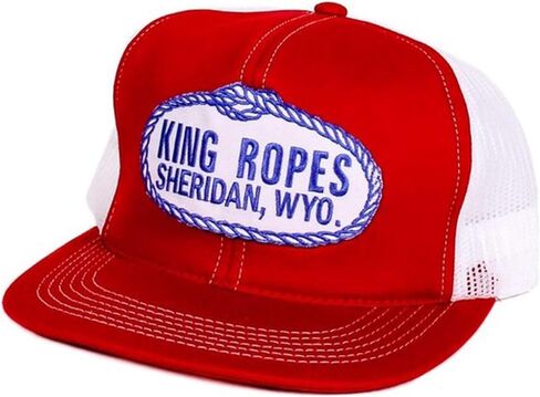 King Ropes Base Ball Caps (Red/White) in Saudi Arabia