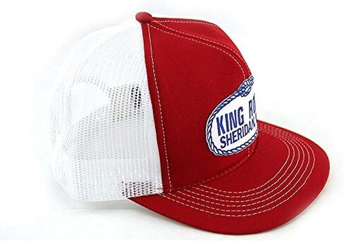 King Ropes Base Ball Caps (Red/White) in Saudi Arabia