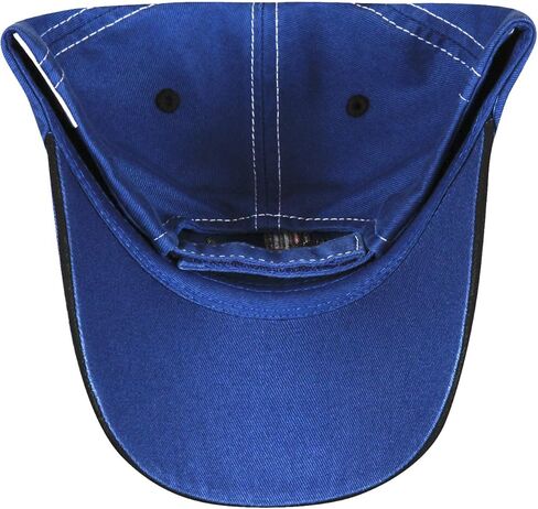 Checkered Flag Men's Ford Mustang Cap Tri-Bar Pony Adjustable Blue Hat in Saudi Arabia