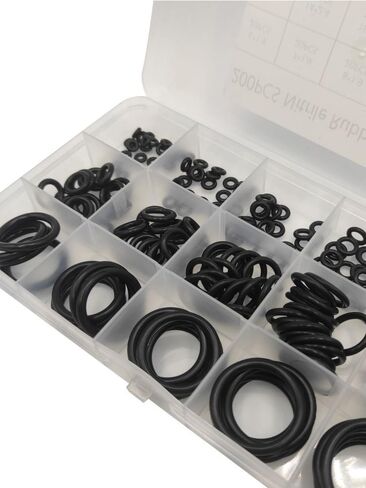 Nitrile Rubber 200Pcs 15 Sizes O Rings NBR Sealing O-Rings Washer Wear-Resistant Waterproof And Oil Resistant Ring Seal in Saudi Arabia