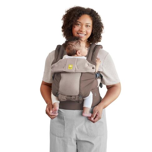 LÍLLÉbaby حاملة أطفال مريحة 6 في 1 كاملة لجميع المواسم من حديثي الولادة إلى الأطفال الصغار - مع دعم أسفل الظهر - للأطفال من وزن 7 إلى 45 رطلاً - ارتداء الطفل بزاوية 360 درجة - مواجهة للداخل والخارج - حجر in Kuwait