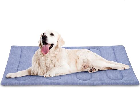 Dog Cooling Mat - Cat Cooling Mat Thicken Self Cooling Mat for Small Medium Large Dogs and Cat, Easy Washable,Water Absorption Top,Materials Safe, 28x20 inch in Saudi Arabia