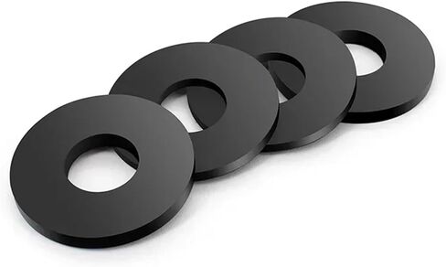 H2mm Flat gasket M2-M42 nitrile silicone fluorine absorbing waterproof sealing gasket(ID2xOD7-30pcs) in Kuwait