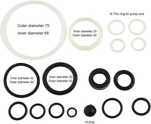 1 مجموعة الهيدروليكية جاك أداة إصلاح النفط حلقة مانعة للتسرب O-حلقة أفقية 3 طن طقم تصليح ل جاك العمودي مضخة زيت اسطوانة مضخة in Kuwait