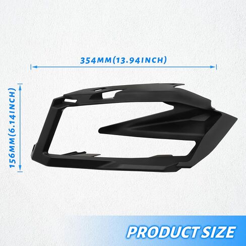 Tail Light Cover Bazel for Maverick X3, Right Passenger Side Rear Brake Stop TailLight Cover Panel for Can-Am Maverick X3 XDS XRS Max Turbo R 2017-2024 Accessories, Replace #705010687(1 PCS) in Saudi Arabia