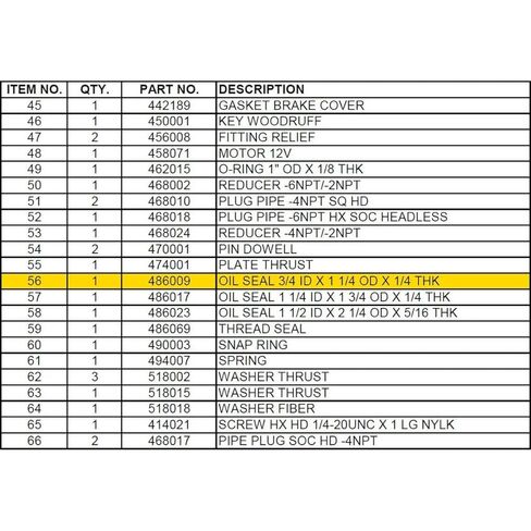Auto Crane Oil Seal-RL Hudson#0750-1250-250TB in Kuwait